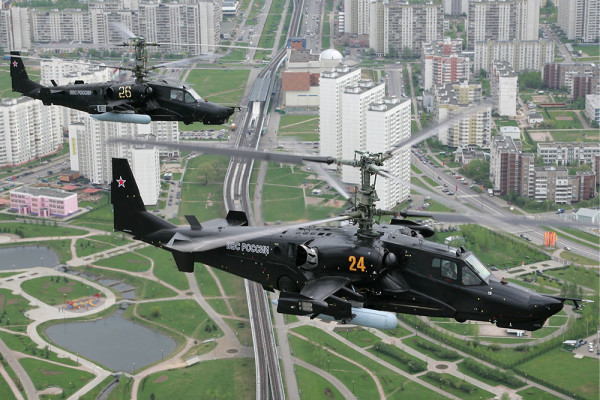 Боевое крещение Ка-50