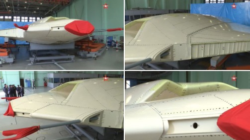 Опубликованы изображения нового прототипа тяжелого дрона С-70 «Охотник»