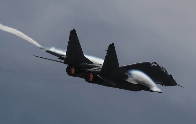 В Астраханской области разбился истребитель МиГ-29