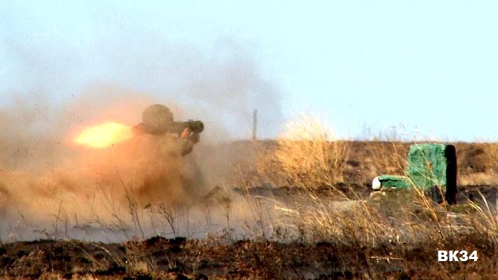 В Волгоградской области на полигоне «Прудбой» проходит лагерный сбор войск РХБЗ ЮВО