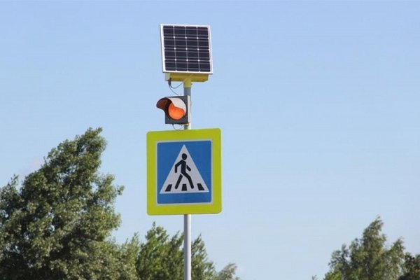 В Волжском установлено 15 новых светофоров Т7 на солнечных батареях