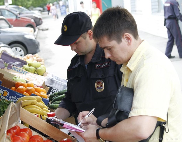 В Волжском продолжается работа по ликвидации  несанкционированной уличной торговли